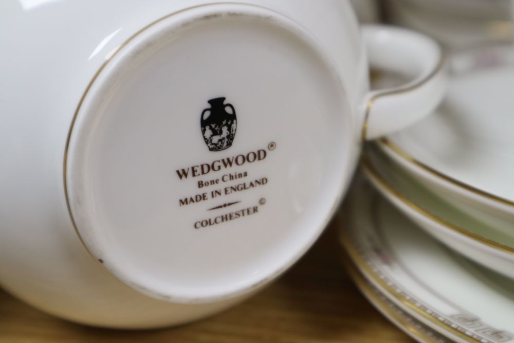A Wedgwood Colchester pattern tea service